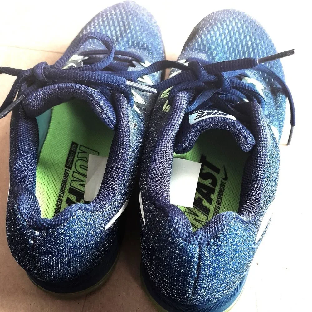 Nike Zoom All Out Women’s Size 8 Shoes 878671-401 Blue Athletic Running Sneakers